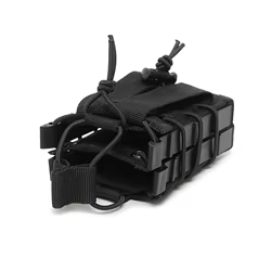 Portacargador MOLLE doble abierta para cargadores de fusil