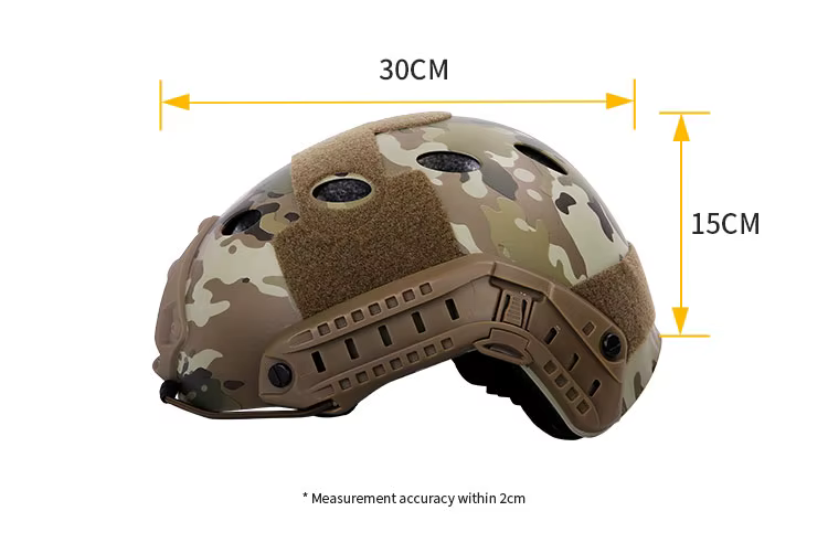 Detalle del sistema de ajuste del casco