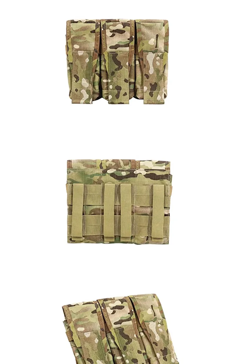 Portacargadores MOLLE para chaleco táctico, bolsa accesorios