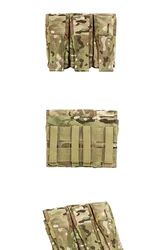 Portacargadores MOLLE para chaleco táctico, bolsa accesorios