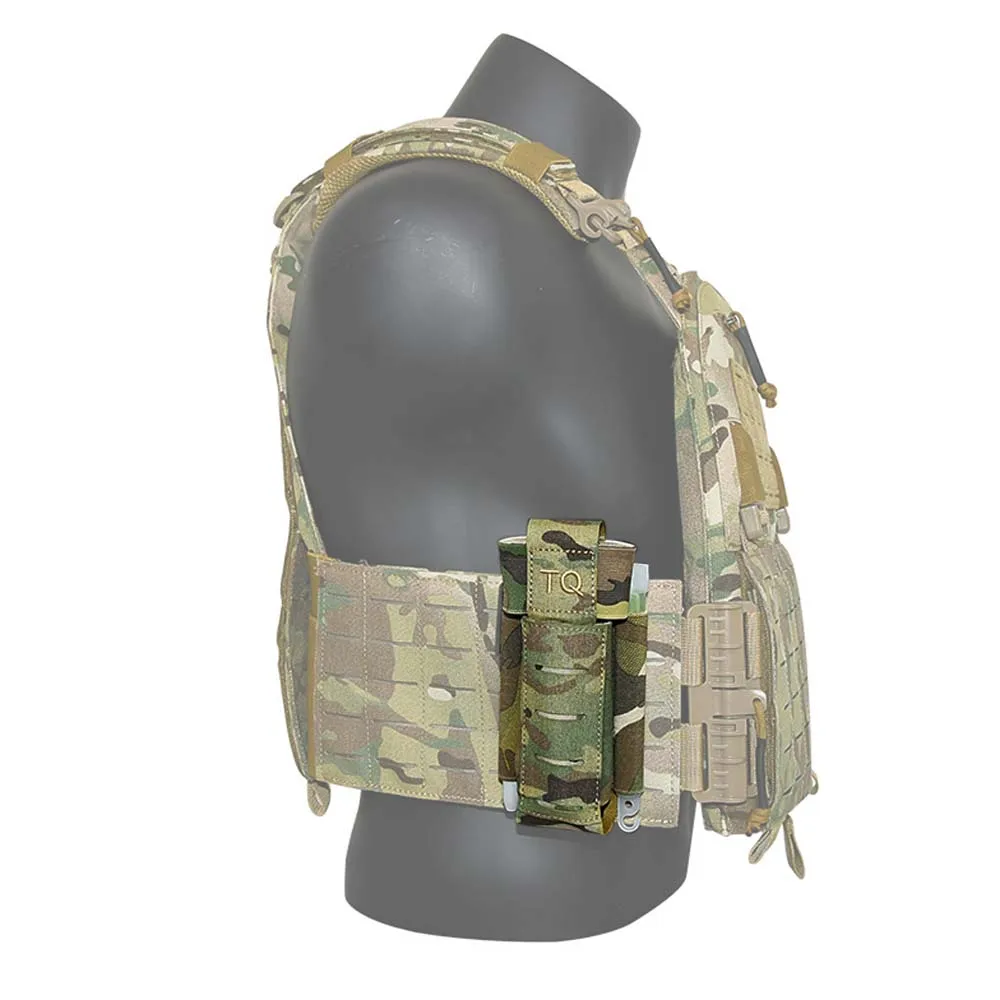 Bolsa portatorniquete táctico con panel velcro de despliegue rápido