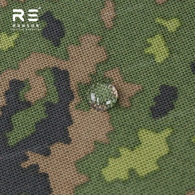 Camuflaje táctico finlandés del bosque en cordura impermeable IR PU - imagen 2