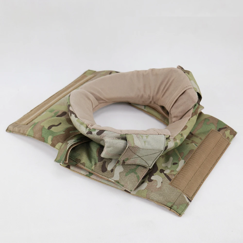 Protector de cuello balístico NIJ IIIA UHMWPE desmontable 1000D - imagen 5