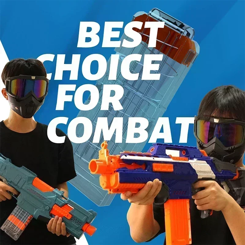 Clips curvos tipo banana recarga rápida compatibles con Nerf Elite - imagen 5