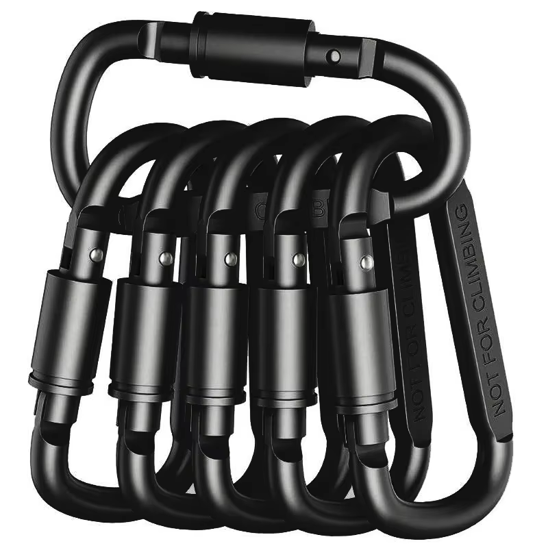 Mosquetón táctico aluminio EDC para llaves – Supervivencia