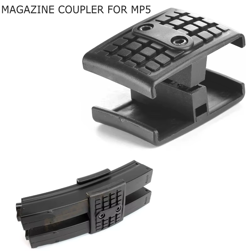 Acoplador de cargador MP5 Airsoft – Soporte doble Mag MOLLE