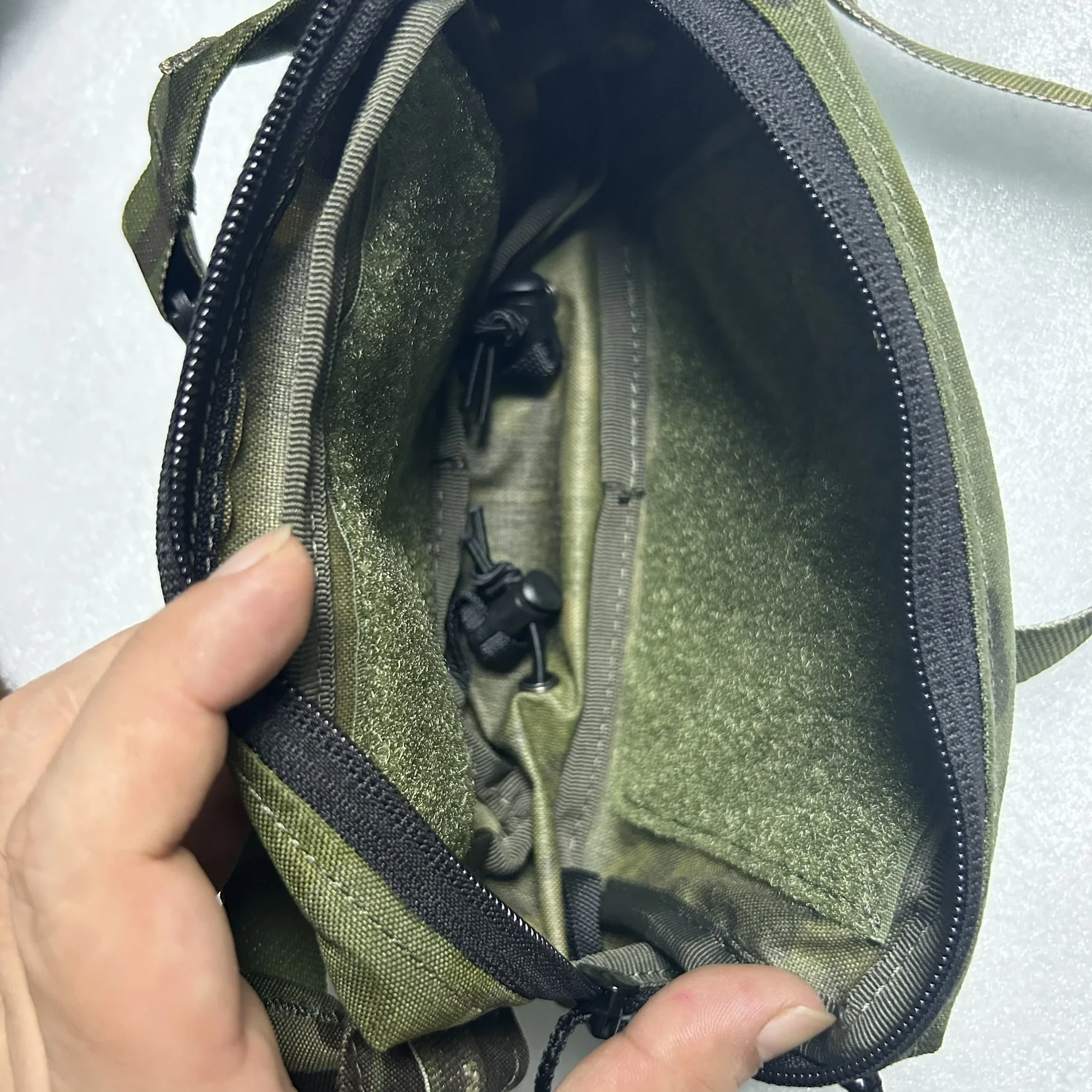 Riñonera táctica de nailon EDC con gancho y bucle para parche DIY - imagen 4
