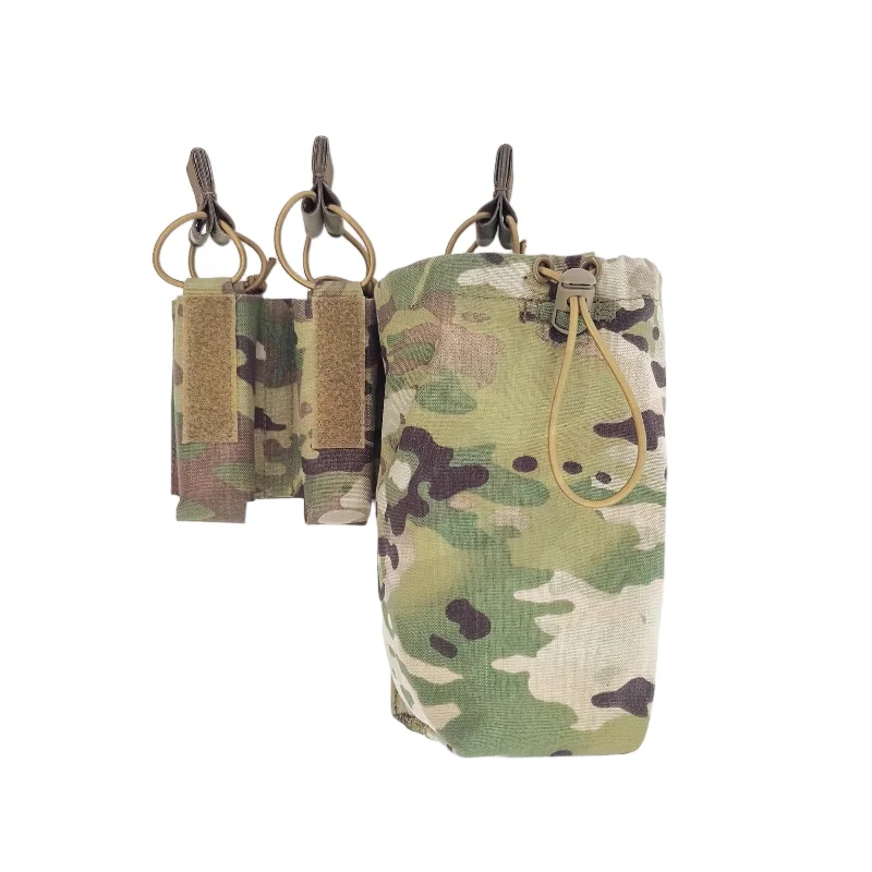 Bolsa de vainas táctica para 5,56 mm con doble clip de sujeción 9 mm - imagen 4