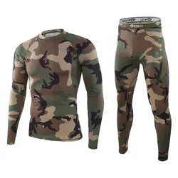 Ropa interior táctica de camuflaje para entrenar en exterior