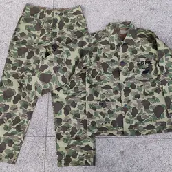 USMC HBT uniforme camuflaje Pacífico doble cara chaqueta y pantalón