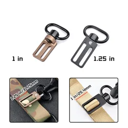 Adaptador de eslinga táctica QD Triglide para Airsoft giratorio