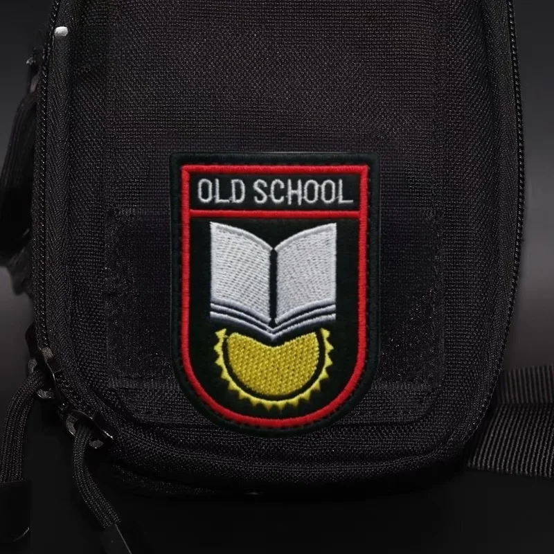 Parche táctico bordado velcro Old School Morale - imagen 5