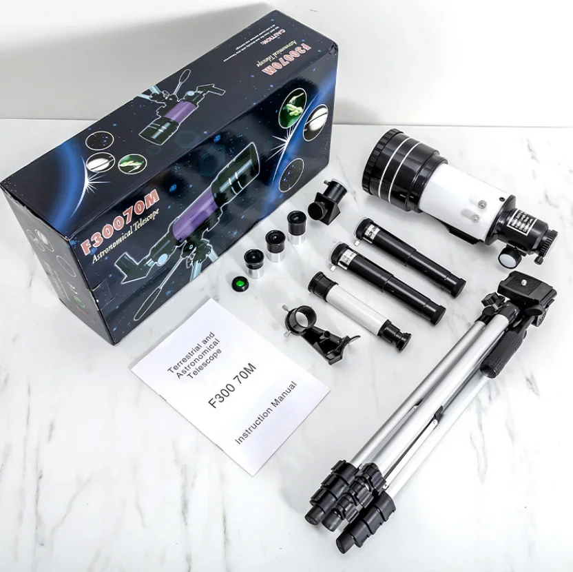 Telescopio astronómico profesional zoom FMC binocular para Luna - imagen 4
