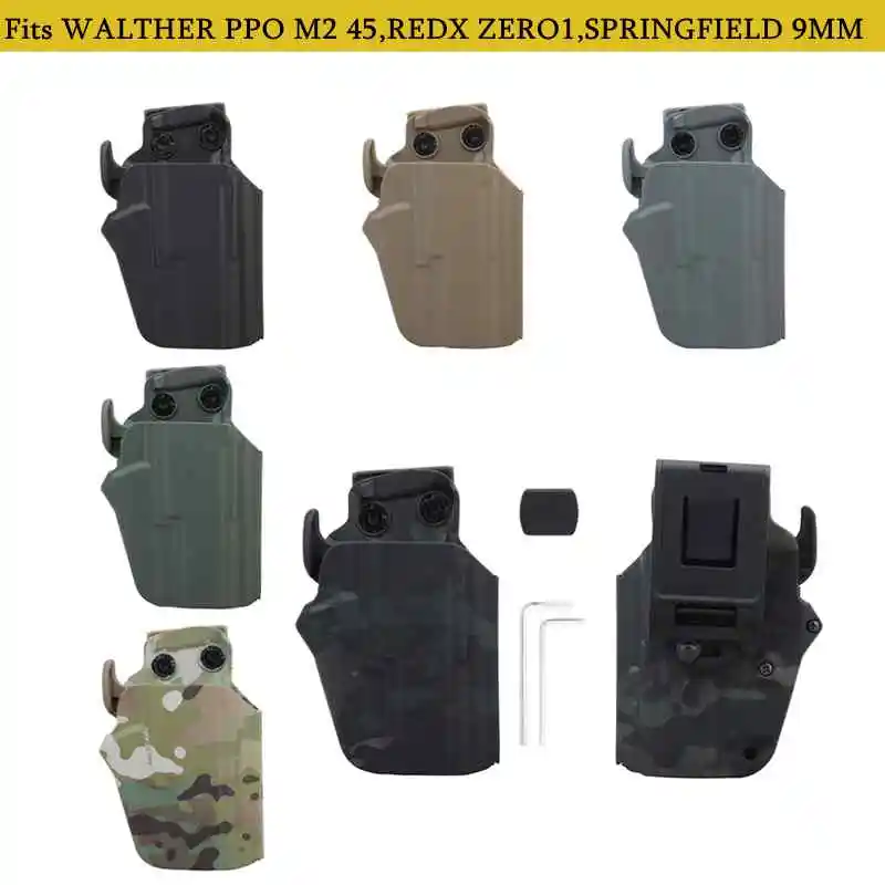 Funda táctica derecha Jericho 941 para pistola 9mm .40 .45 - imagen 5