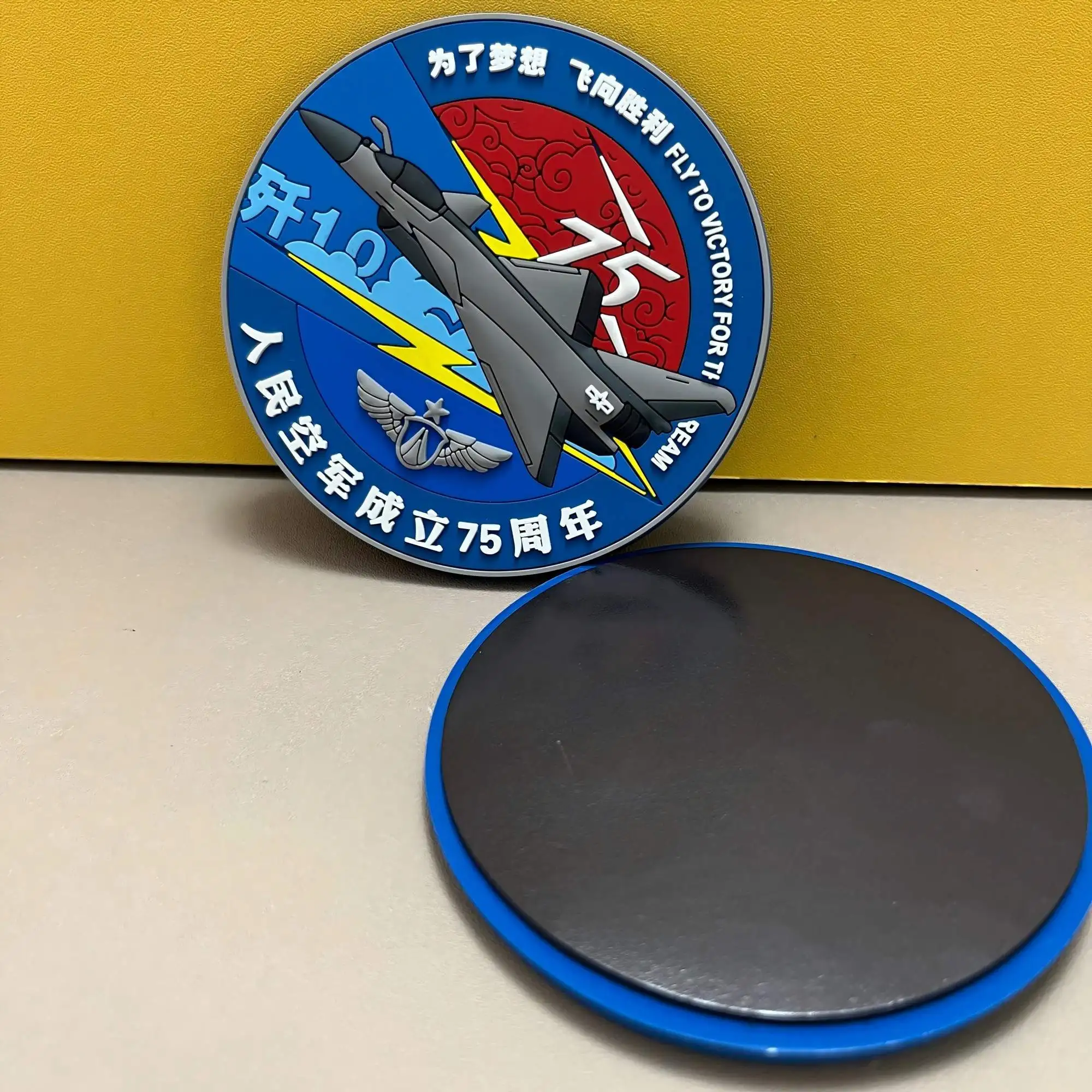 Imán de nevera de PVC personalizado con logotipo 3D - imagen 2