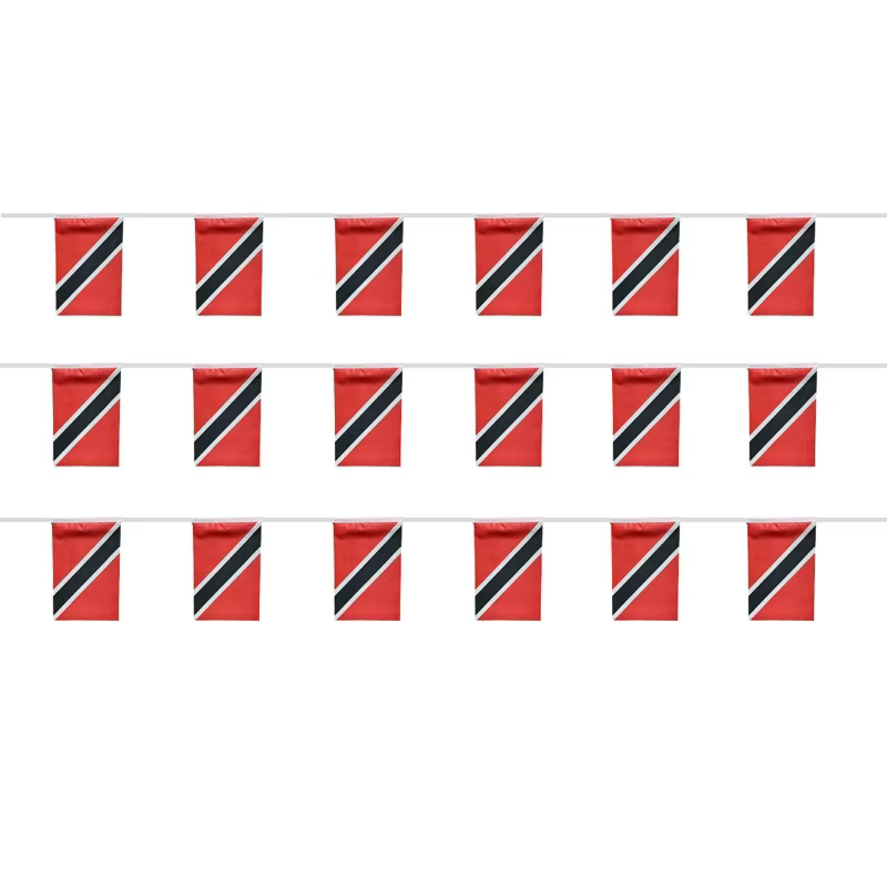 SKY FLAG Banderines Trinidad y Tobago 14x21cm 20uds - imagen 2