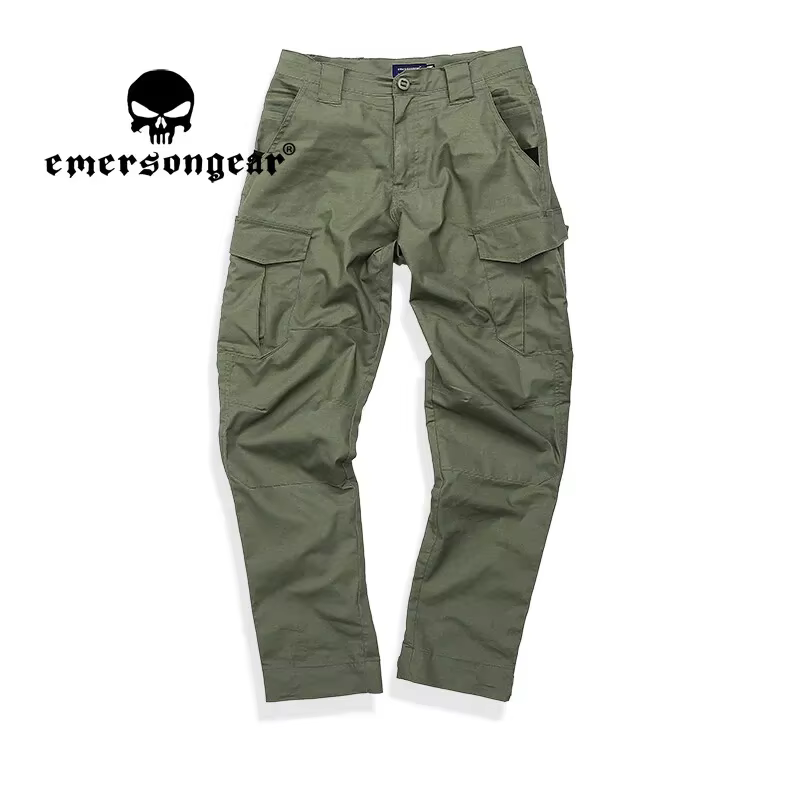 Emersongear Blue Label - Pantalones Cargo Tácticos Ergonómicos Largos