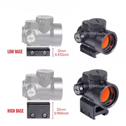 M-HD colimador holográfico con punto rojo retícula MOA para airsoft