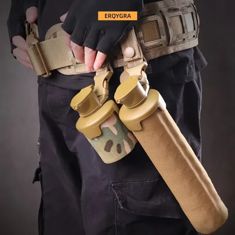 ERQYGRA Bolsa MOLLE equipaje táctico – Nylon Airsoft Paintball - imagen 4