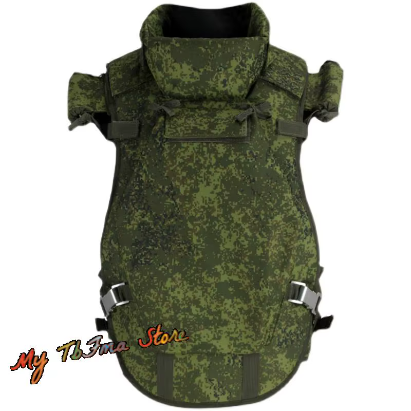 Chaleco táctico EMR ruso con protección balística y MOLLE - imagen 4