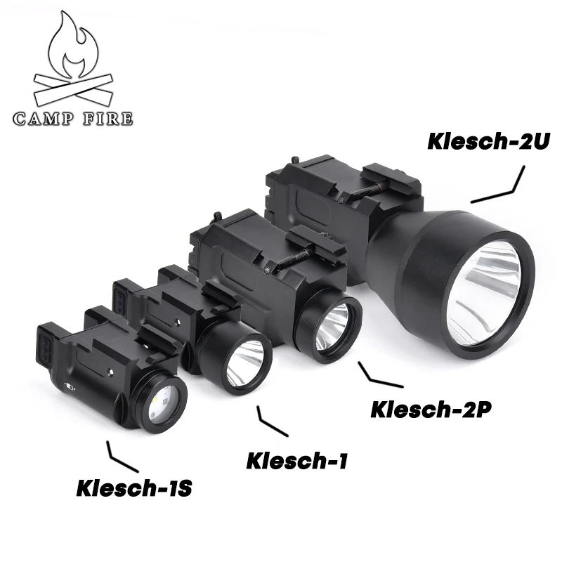 Zenitco Klesh linterna táctica para Airsoft con riel Picatinny