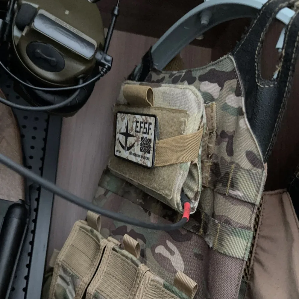 Parche táctico Mobile Suit 00 brazalete impreso para mochila - imagen 2