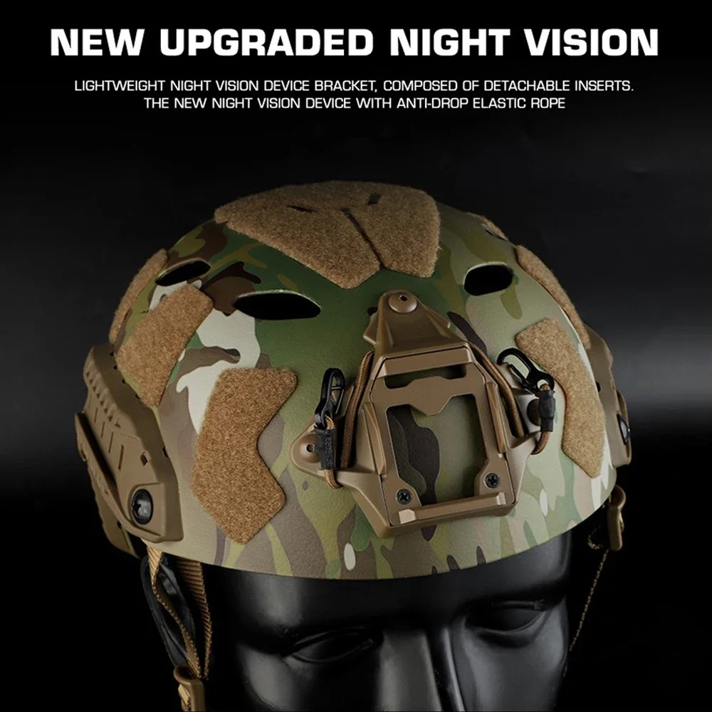 Casco táctico Ops-Core Fast SF Airsoft – Protección facial de alta densidad - imagen 3