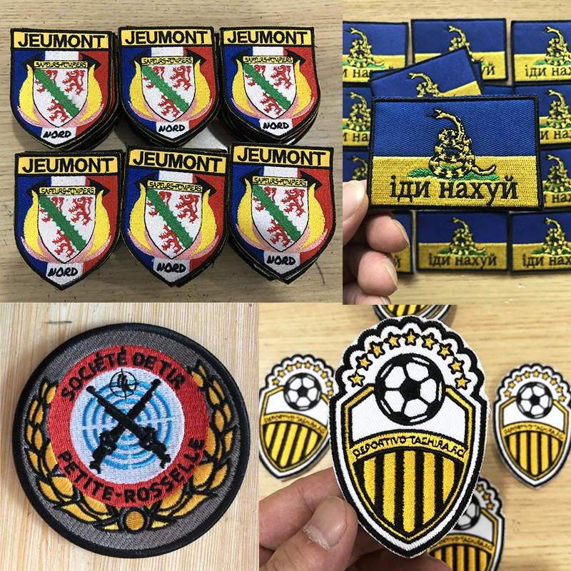 Parche táctico personalizado bordado termoadhesivo con velcro - imagen 5