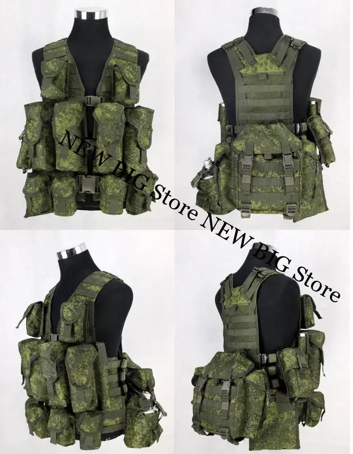 Chaleco táctico 6SH117 Rusia con MOLLE y equipo EMR para tirador - imagen 5