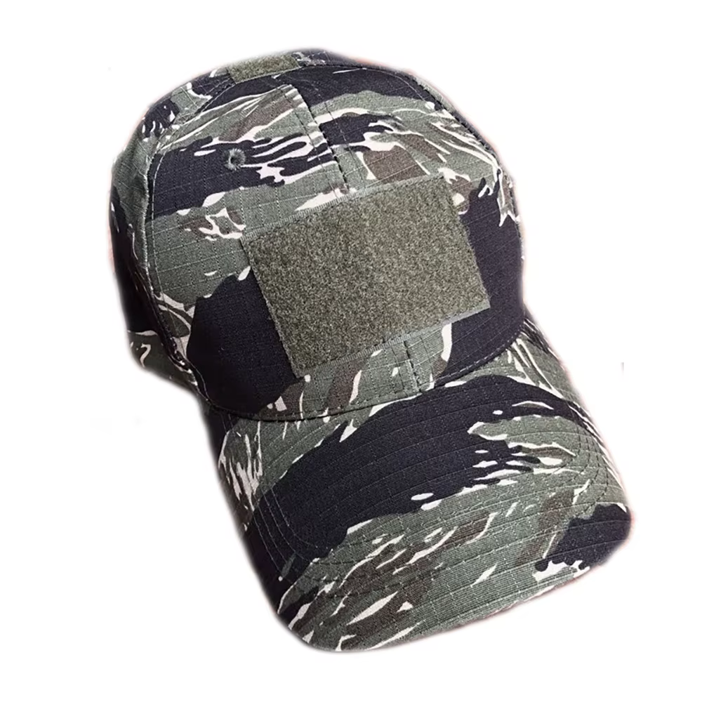 Gorra táctica selva Tiger Stripe ripstop – Outdoor y MOLLE - imagen 3