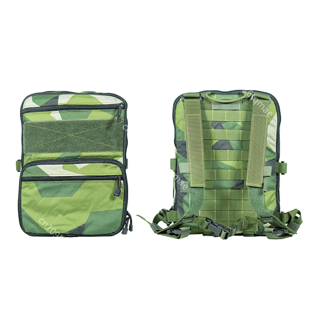 M90 Mochila táctica MOLLE camuflaje geometría sueca extensible