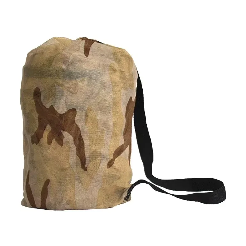 Yowie traje camuflaje desierto 3D ghillie con capucha Airsoft