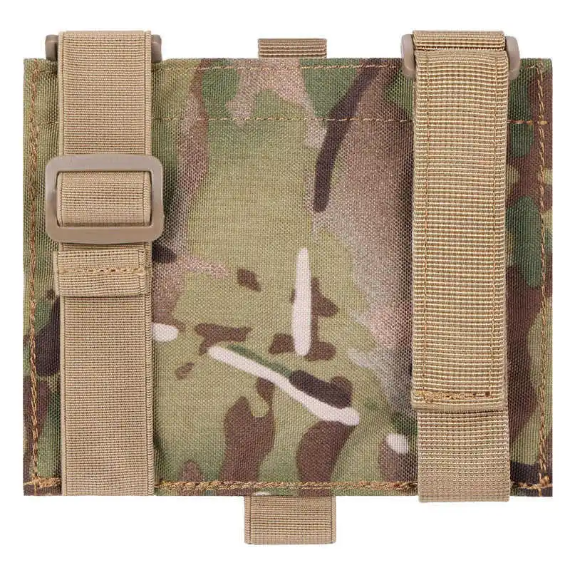 Bolsa de mapas táctica camuflaje para senderismo y acampada