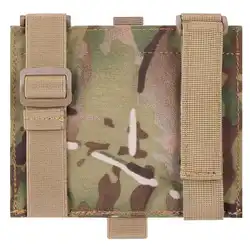 Bolsa de mapas táctica camuflaje para senderismo y acampada