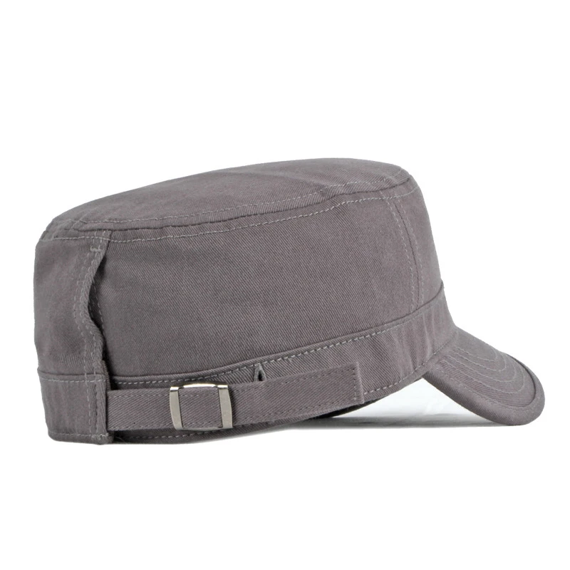 Gorra táctica plana con protección solar y letras metálicas - imagen 2