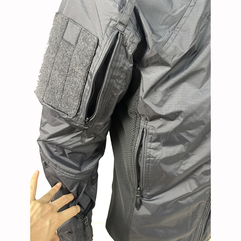 UF Chaqueta táctica Soft Shell ultraligera negro Delta Ace Gen.3 - imagen 2