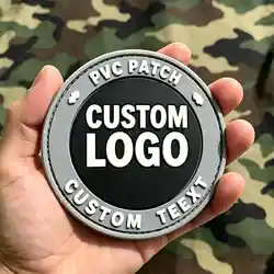 Parches tácticos PVC personalizados – Termoadhesivo y sistema MOLLE