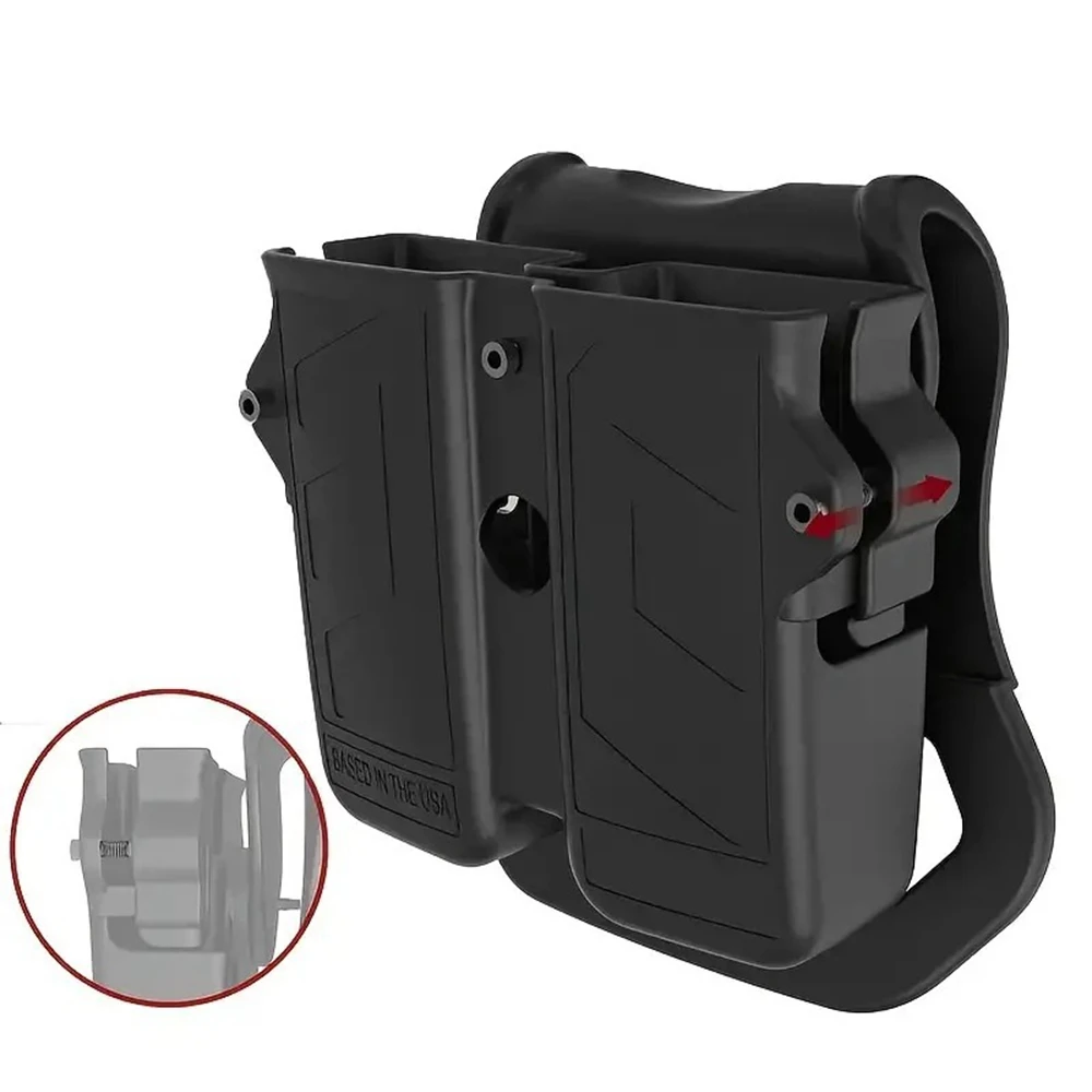 Funda para cargadores táctica liberación rápida G17 de cintura - imagen 5