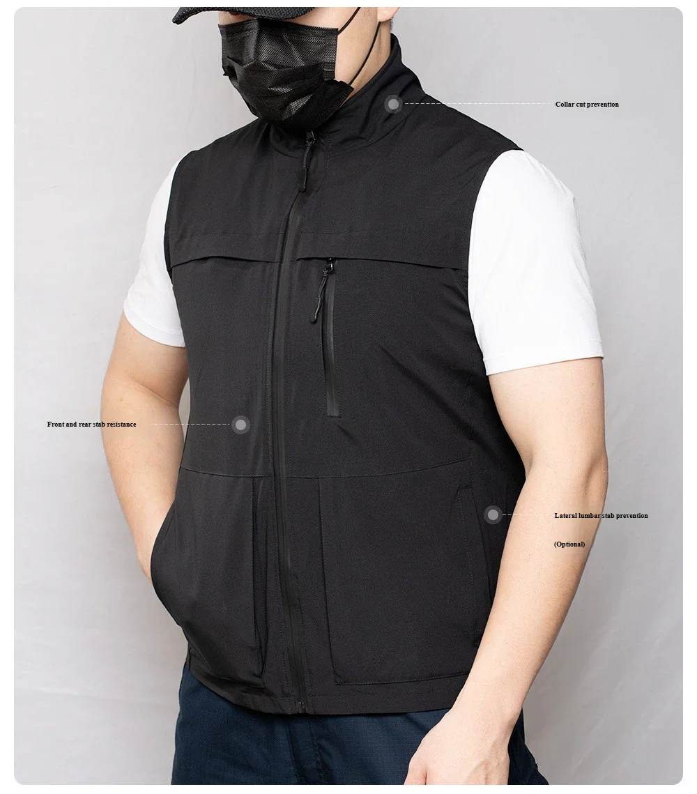 Chaleco anti puñaladas nivel 5 ocultable ligero para hombre - imagen 2