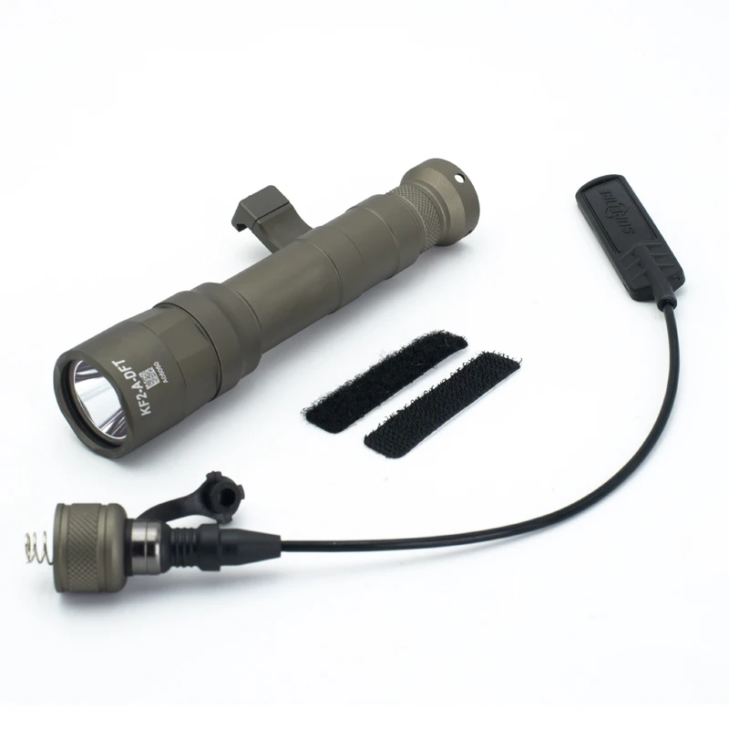 Linterna táctica LED doble combustible con montaje lateral para caza - imagen 4