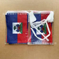 Banderines de Haití para decoración de fiestas y festivales