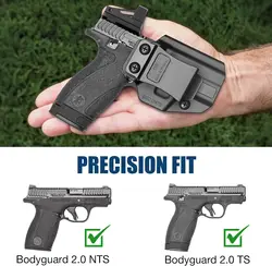 Funda IWB Smith & Wesson Bodyguard para óptica derecha