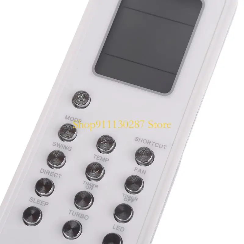 Vista frontal del mando repuesto J1HC para Midea RG35B/BGE