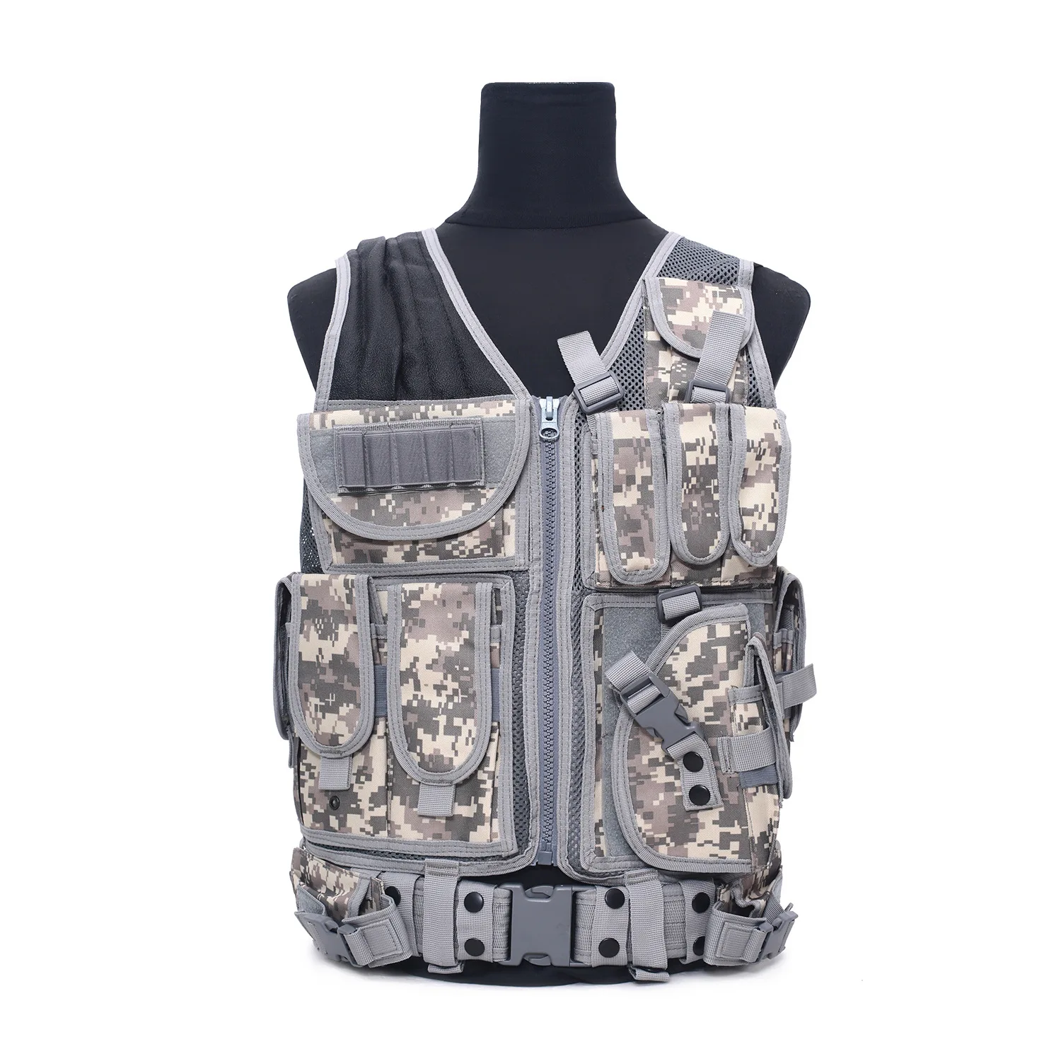 Chaleco táctico camuflaje exterior tejido resistente a desgarros - imagen 4