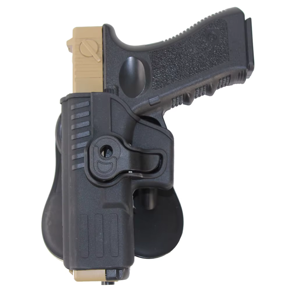 Funda táctica pistola Glock cinturón zurdos - imagen 5