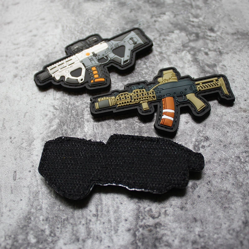 Zenitco Parche MOLLE táctico PVC 3D silicona - imagen 2
