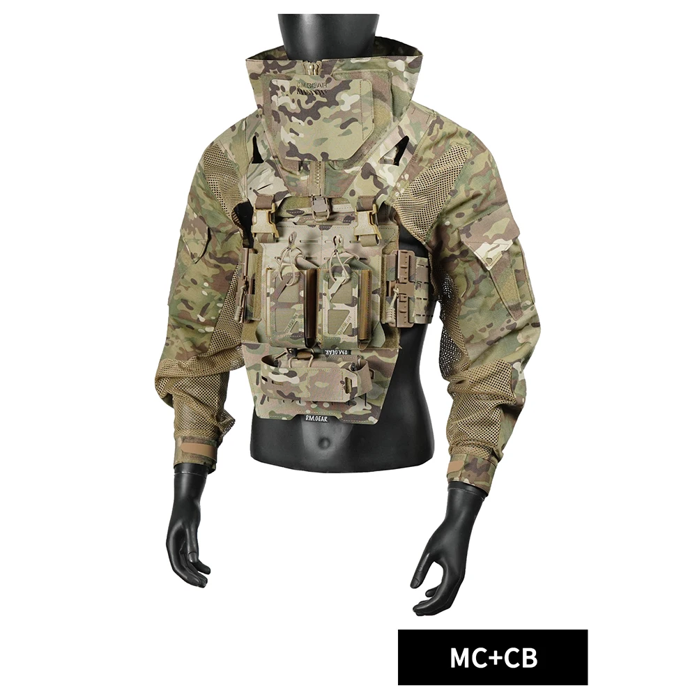 Chaleco táctico MOLLE ripstop DMGEAR – Caza y Airsoft