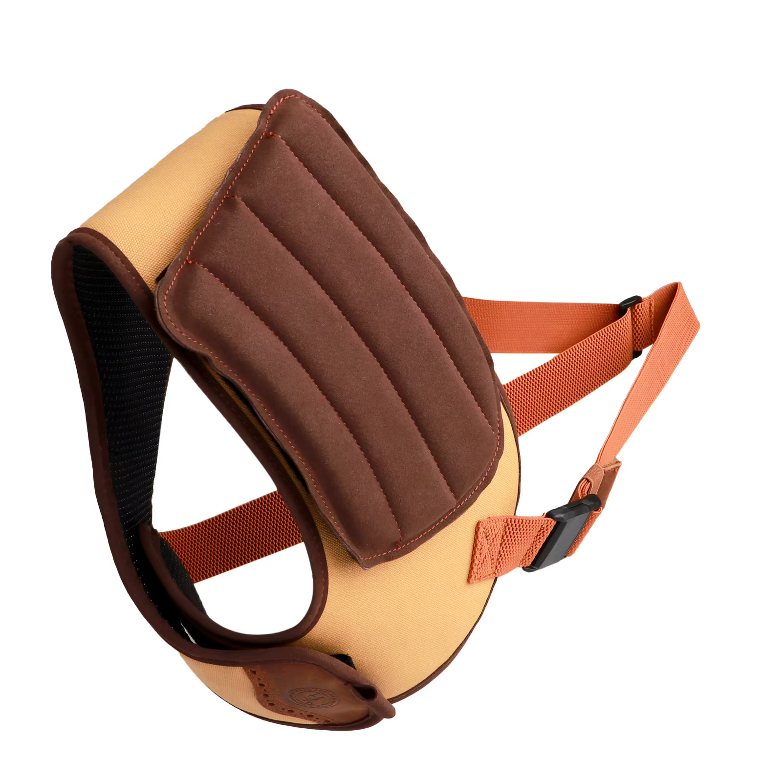 Tourbon protector acolchado hombros – Reductor recoil lona para escopeta - imagen 3