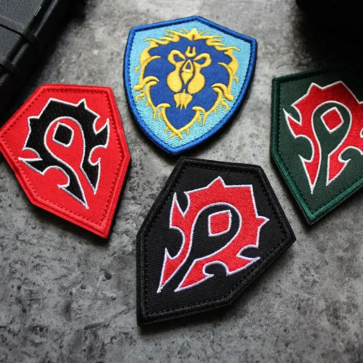 Parche tribal World of Warcraft – Brazalete táctico velcro León - imagen 3