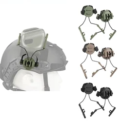 Adaptador de riel para auriculares tácticos - Soporte casco Airsoft